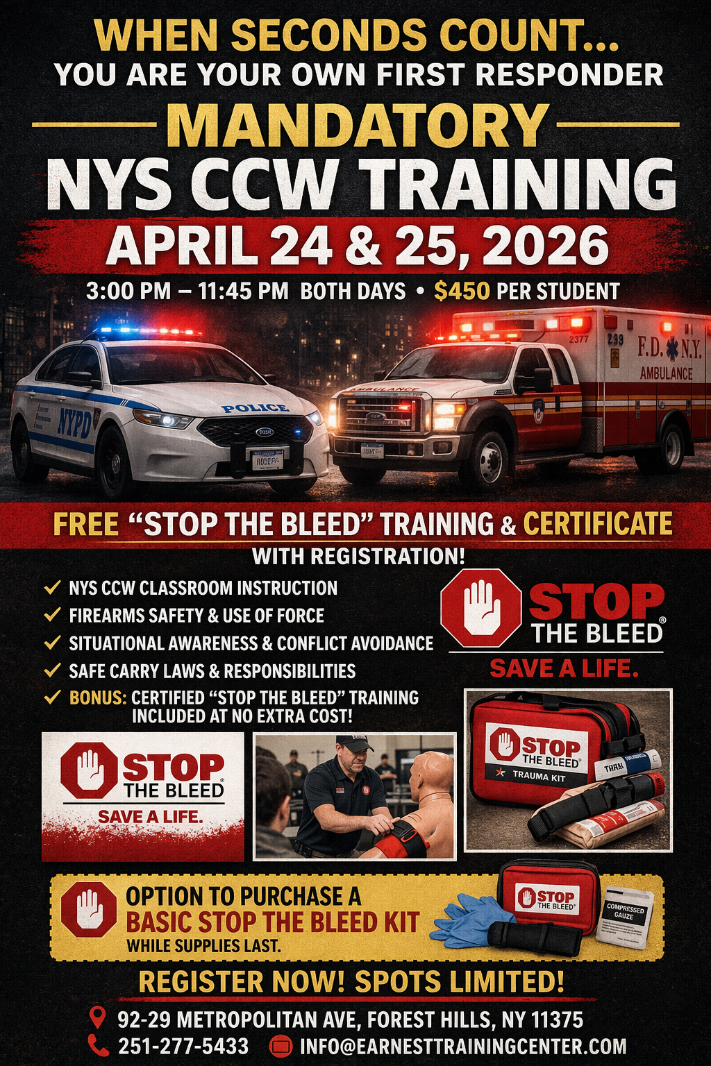 NYS CCW FIREARMS TRAINING