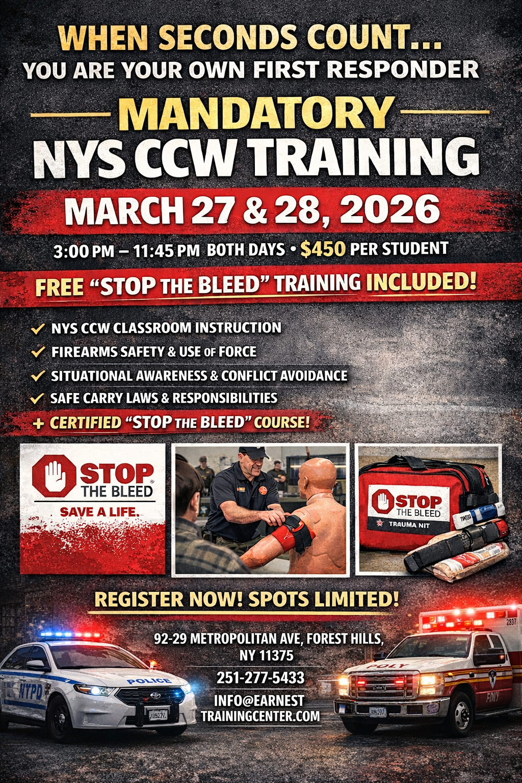 NYS CCW FIREARMS TRAINING